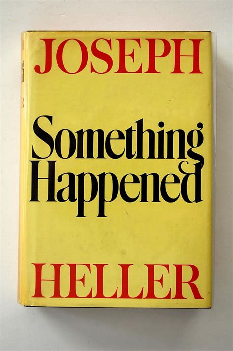 Something Happened by Heller, Joseph: Near Fine Hardcover (1974) 1st ...