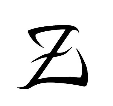 30 Letter Z Tattoo Designs, Ideas and Templates - Tattoo Me Now