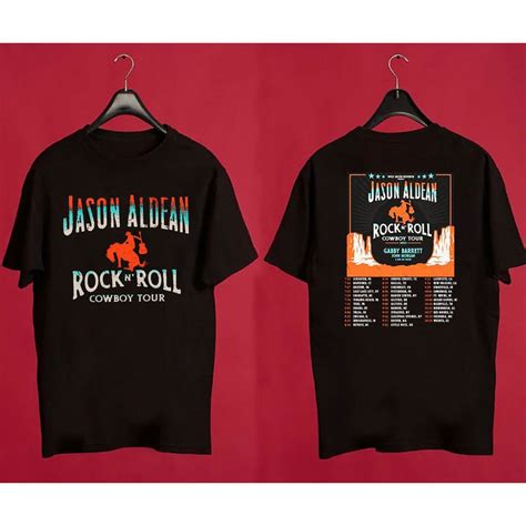 Jason Aldean Rock N Roll Cowboy Tour Merch, Jason Aldean Claim To Fame ...