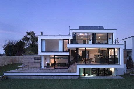 Загородный дом в Германии 15 - Блог "Частная архитектура" | Minimalist house design, Glass house ...