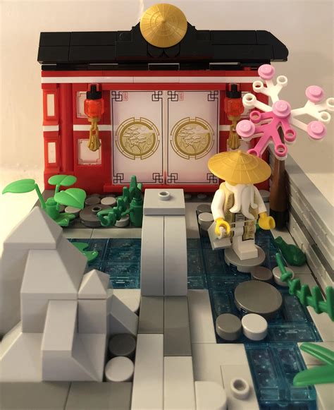 My first MOC...a Zen garden. : r/lego