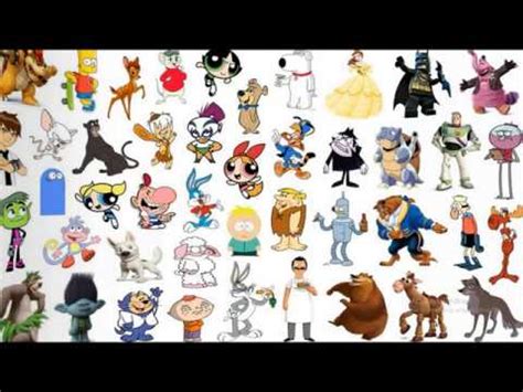 Cartoon Character Quiz - Guess the Character and the Show - YouTube