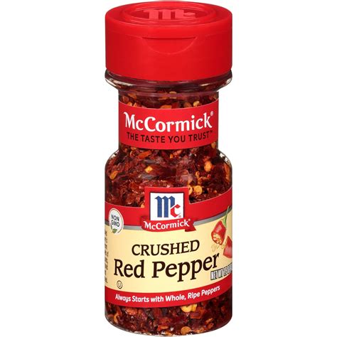 Amazon.com : McCormick Crushed Red Pepper, 1.5 Oz : Grocery & Gourmet Food