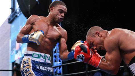 Spence poised to fight for world title after sensational knockout of Bundu