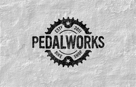 PedalWorks Bike Shop Logo | New logo design for UK bike shop… | Flickr