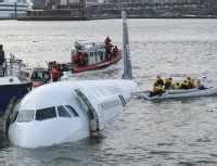 New York plane crash: Hero pilot tells wife "There's been an accident ...