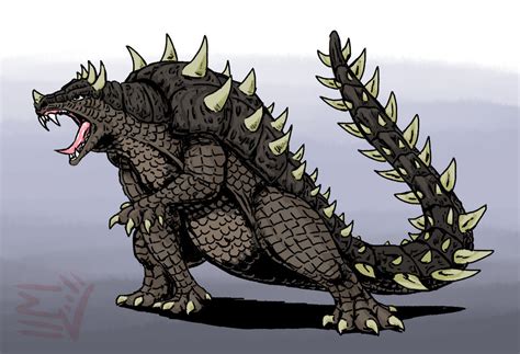 Godzilla Absolute - ANGUIRUS by ABSOLUTEWEAPON on DeviantArt