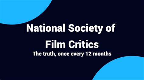 2023 National Society of Film Critics Award Winners – Awardsdaily