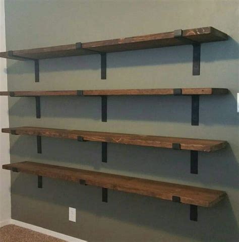 Metal Shelf Brackets Handmade 2 wide Heavy Duty