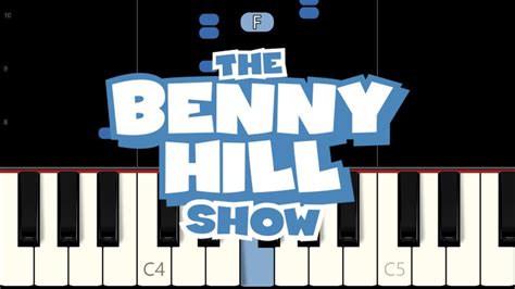 Benny Hill Theme Song (EASY Piano Tutorial) [Synthesia] - YouTube