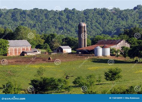 Farm on Natchez Trace stock image. Image of bucolic, industry - 15818899