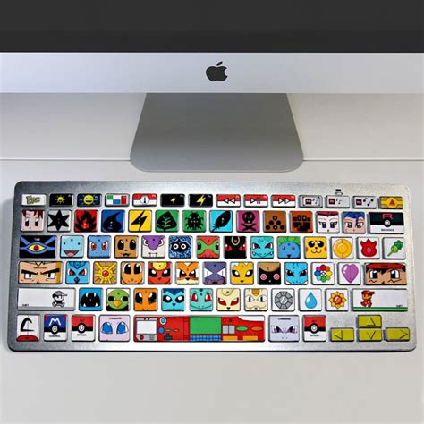 Pokemon Keyboard Stickers - Shut Up And Take My Yen