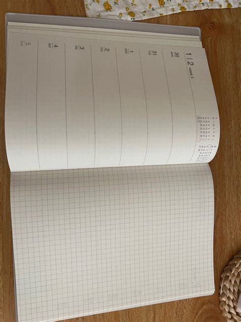 Muji planner 2023 | A5 | monthly/weekly, Hobbies & Toys, Stationary & Craft, Stationery & School ...