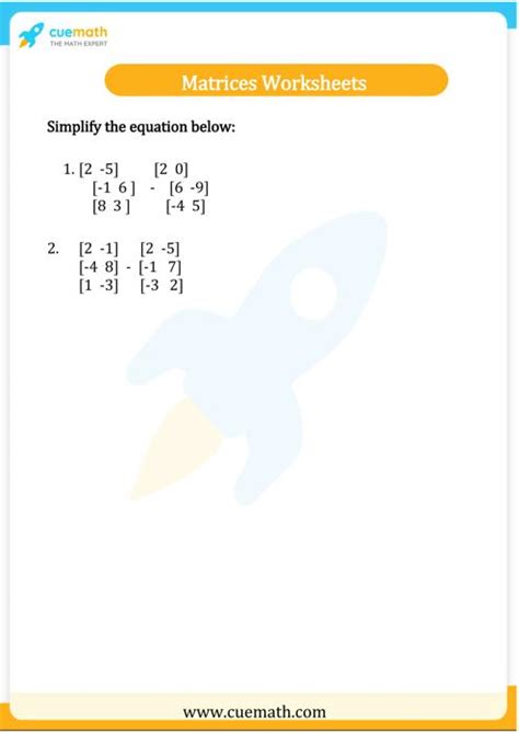 Free matrix inverse worksheet, Download Free matrix inverse worksheet ...