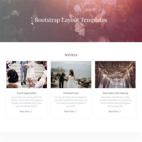 Free HTML Bootstrap Starter Template