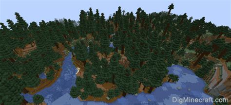 Old Growth Spruce Taiga in Minecraft