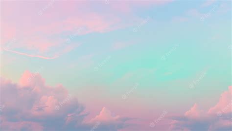 Premium Photo | Sweet pastel color beautiful background with copy space ...