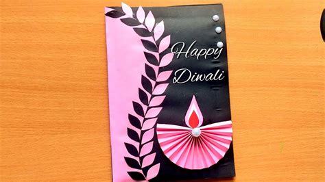 DIY Diwali Greeting Card/Handmade Diwali Card making ideas/How to make ...