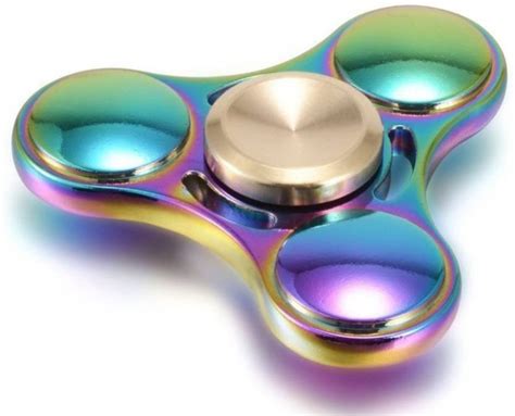 Doodads UFO Rainbow Fidget Spinner (Multicolor) - UFO Rainbow Fidget ...