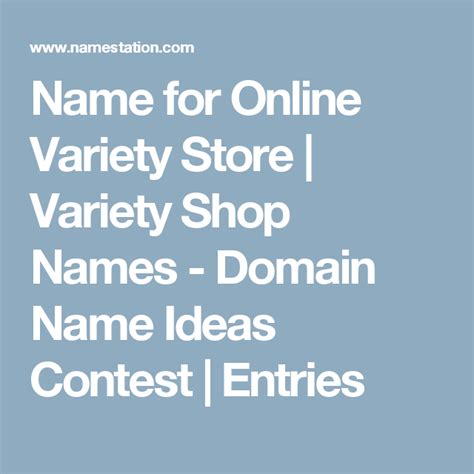 Domain Name Ideas For Ecommerce