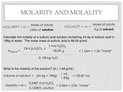 PPT - Concentration Units PowerPoint Presentation, free download - ID:2067909