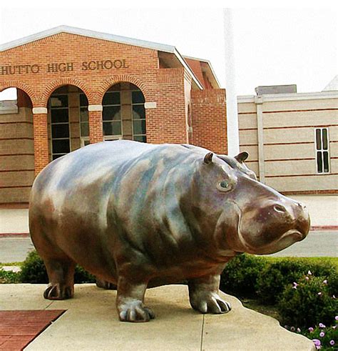 Hippo bronze sculpture - bronze statue|garden art sculpture