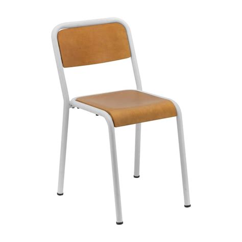 Student Chair in White | Cafe Solutions