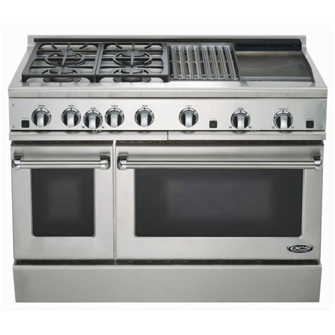 DCS Ranges 48-Inch Natural Gas Range With Grill & Griddle By Fisher Paykel - RGT-484GG : DCS Ranges