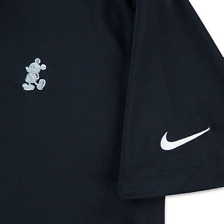 Disney Golf Polo Shirt for Men - NikeGolf Mickey Mouse - Black