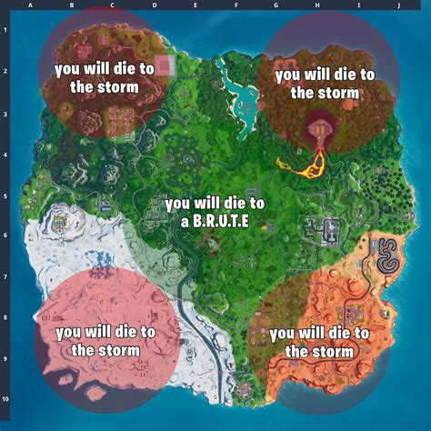 Season X HD Map : r/FortNiteBR