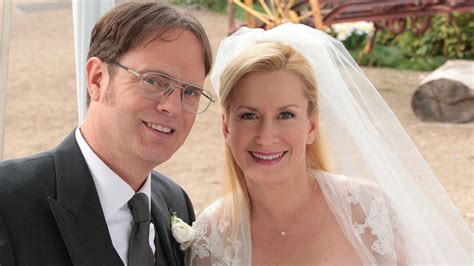 Angela Kinsey of The Office Is Married! See Her Super Sweet Wedding Photos