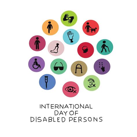 International Day of Persons with Disabilities Vector illustration 16746559 Vector Art at Vecteezy