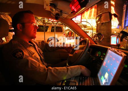 Las Vegas Metropolitan Police officer uniform badge and patch Stock ...