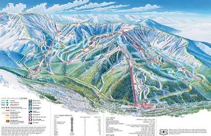 Taos Piste map | Taos ski area map | Igluski.com