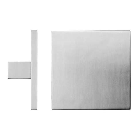 Square pull handle 10mm front plate