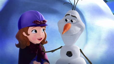 Olaf's Frozen Adventure | Disney | Best Moment | Olaf With Sofia the First And Elsa Snow Queen ...