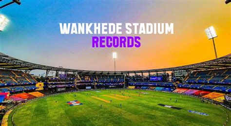 Wankhede Stadium Records ahead of IND vs SL clash in World Cup 2023