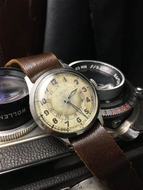 1950's Military Style Universal Steel — Cool Vintage Watches | Vintage ...