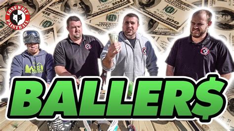 Big Money Baller Challenge | Lone Wolf Paintball Michigan - YouTube