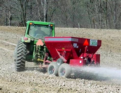 Lime spreader for rent | Food plot, Farm equipment, Spreader