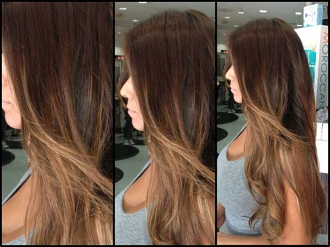 Gallery For > Chocolate Brown Hair With Caramel Ombre