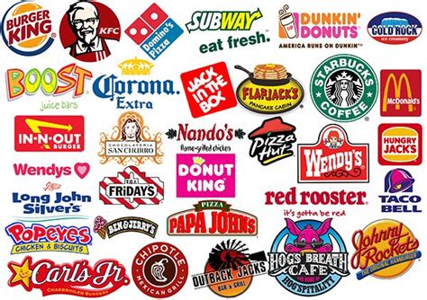 fastfood logos | Fast food restaurant, Fast food logos, Best fast food
