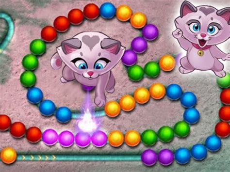 Kitty Marbles - Play Kitty Marbles on Zologames