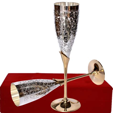 Exquisite German Silver Wine Glasses | Boontoon