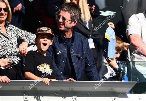 Noel Gallagher His Sons Donovan Left Editorial Stock Photo - Stock ...