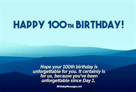 100th Birthday Wishes to Mark a Major Milestone