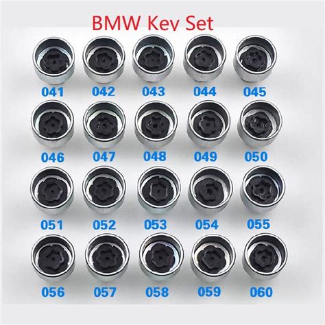 Automotive Wheel Screw Removal Key Socket Set, Security Master Anti ...