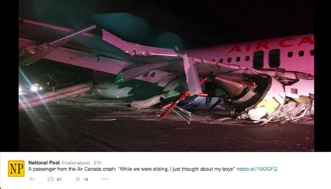 Photos Of The Air Canada Plane That Crash-Landed In Halifax Show How ...