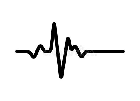 Heart Rhythm, Electrocardiogram, ECG - EKG Signal, Heart Beat Pu Stock ...