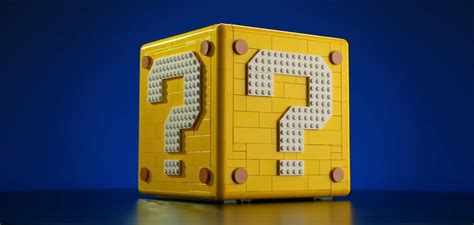 Super Mario 64 Question Mark Block Lego set announced - Rice Digital